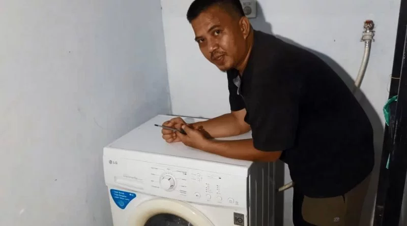 mesin cuci LG Front Loading
